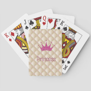 Reizende Chic Perlen, Tiara, Prinzessin, Glitzernd Spielkarten