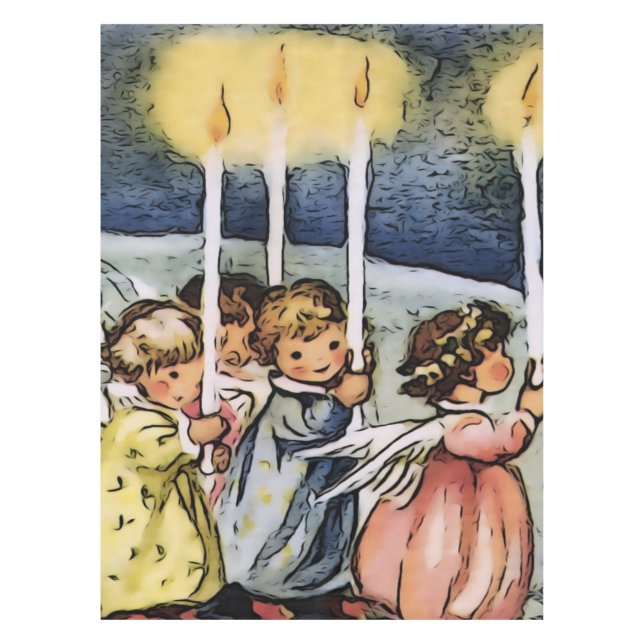 reizende Engel Tischdecke (Vorderseite)