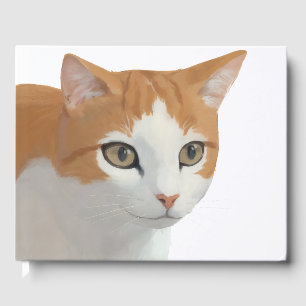 Reizende Ginger-Katzen-Kunst Gästebuch