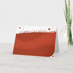 Reizende glückliche Valentinsgruß-Karte Feiertagskarte