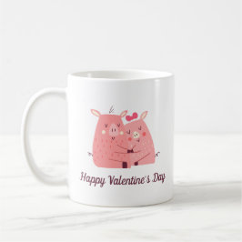 Reizende Kaffee-Tasse Schwein-Paarevalentine-| Kaffeetasse