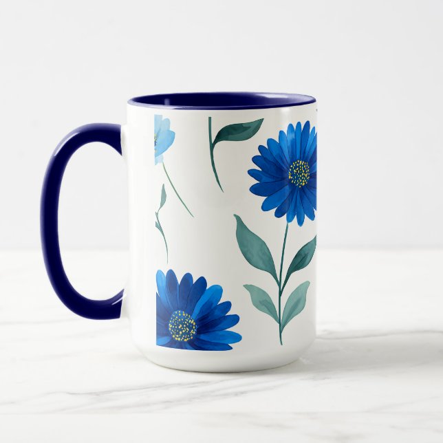 Reizende Kaffeetasse mit Blumenmuster (Links)