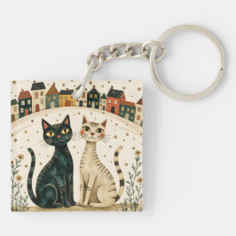 Reizende Katzen Schlüsselanhänger