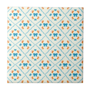 Reizende Kokette Bogen Geometrische Fliese Creme A
