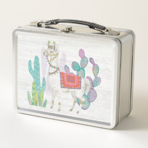 Reizende Lamas V Metall Lunch Box