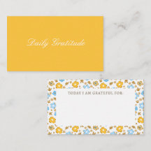 Reizende ländliche Ditsy-Blumen-Tages-Dankbarkeits