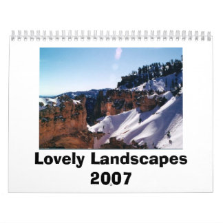 Reizende Landschaften 2007 Kalender