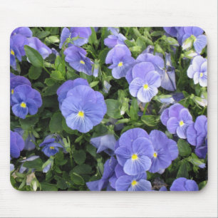 Reizende lila Blumen - mousepad