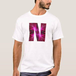 Reizende Namensinitiale N NN NNN n ließ die Welt T-Shirt