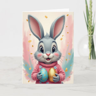 Reizende Osterkarte mit Kreatur Karte