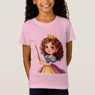 Reizende Prinzessin mit Zauberstab T-Shirt