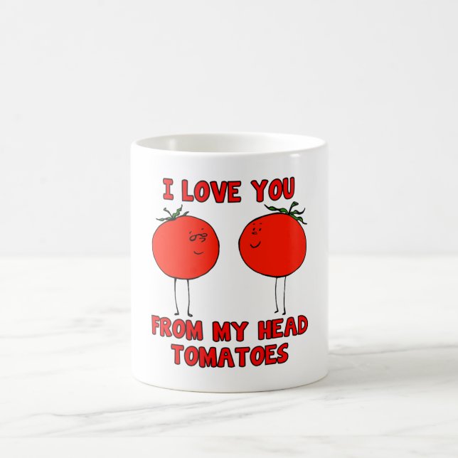 Reizende Tomate-Tasse Tasse (Mittel)