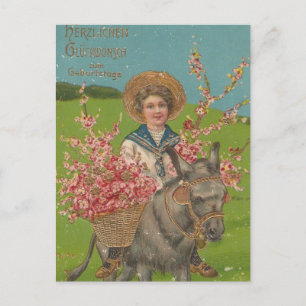 Reizende Vintage-Postkarte Postkarte