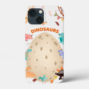 Reizende Wasserfarben-Dinosaurier mit großem Dino- Case-Mate iPhone Hülle