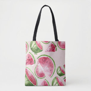 Reizende Wassermelone in Aquarell