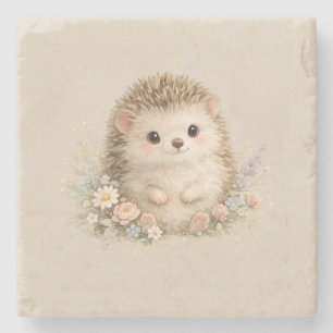 Reizender europäischer Gartenigel Steinuntersetzer