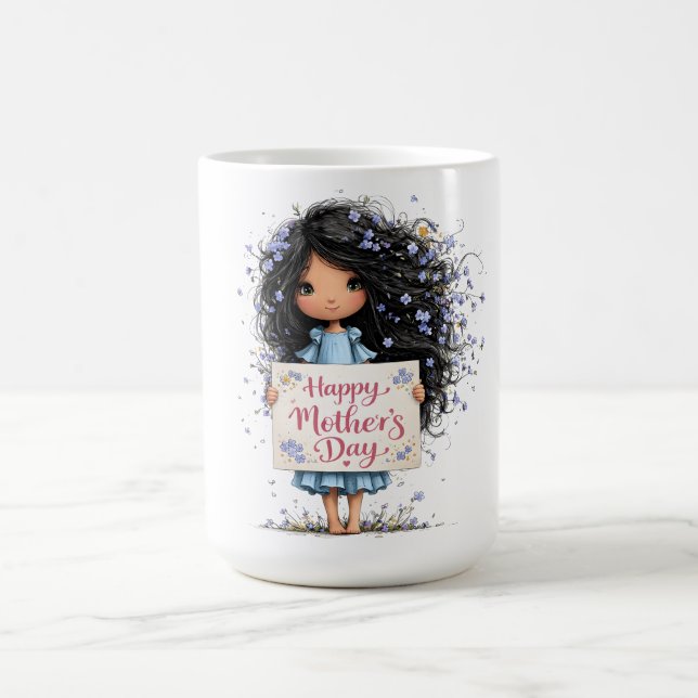 Reizender Muttertags-Nachrichtenbecher Kaffeetasse (Mittel)