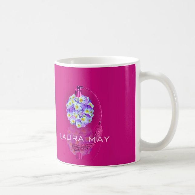 Reizender Pansy-Zerstäuber Tasse (Rechts)