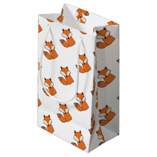Reizender roter Fuchs Kleine Geschenktüte