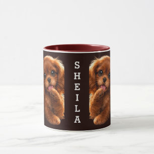 Reizender Ruby Cavalier Spaniel Tasse