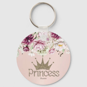 Reizendes Diadem, Prinzessin, Blumenschlüsselanhän Schlüsselanhänger
