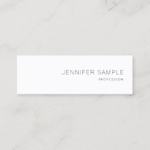 Reizendes einfacher Entwurfs-berufliches Mini Visitenkarte
