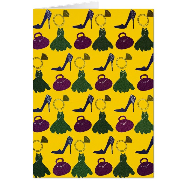 Reizendes Girly Kleidermuster (Vorne)