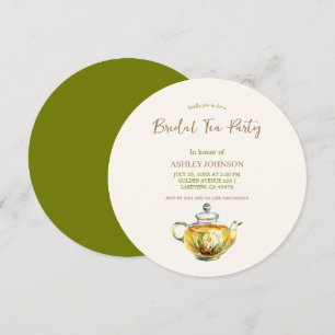 REIZENDES Kamillen-Brauttee-Party Einladung