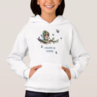Reizendes kleines Feenmädchen  Hoodie