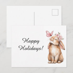 Reizendes Osterhäschen Postkarte