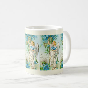 Reizendes Vergissmeinnicht Engel Kaffeetasse