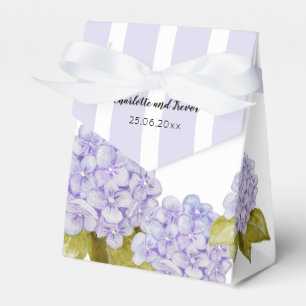 Reizvolle Hortensien-Töne in Violettblau Geschenkschachtel