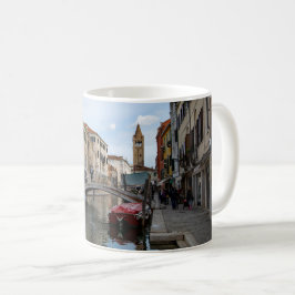 Reizvoller Cannaregio-Kanal Venedig Italien Kaffeetasse