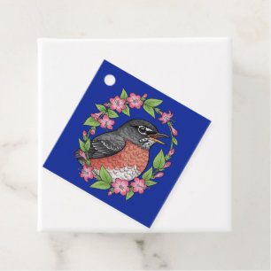 Reizvoller Connecticut-Vogel mit Mirabilis Geschenkanhänger