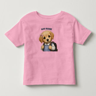 reizvoller Labrador weiblicher Welpe Kleinkind T-shirt