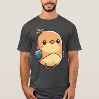 Reizvoller Vogel Ein süßes und niedliches Design v T-Shirt