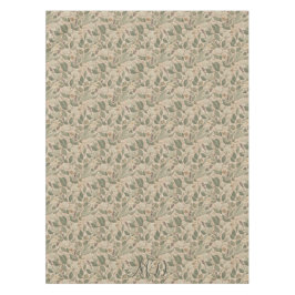 Reizvolles Salbei-Botanisches-Blumenmuster Tischdecke