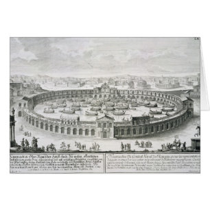 Rekonstruktion einer römischen Seeschlacht, von