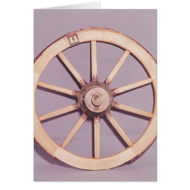 Rekonstruktion eines Rades (Vorne)