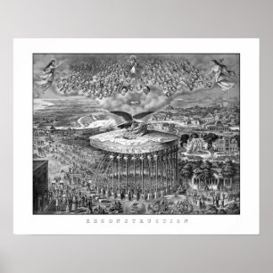 Rekonstruktion -- Zivile Kriegs-Ära Poster