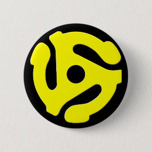 Rekordadapter mit 45 U/min 7-Zoll-Mitte Button