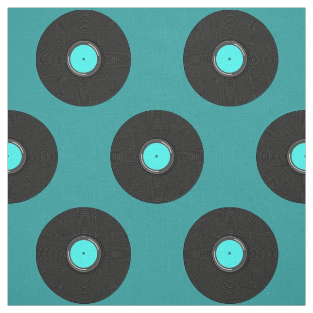 Rekordalbum-Muster Stoff (Muster)