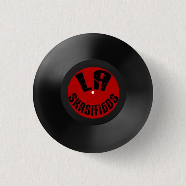 Rekordknopf Button (Vorderseite)