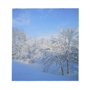 Rekordschnee in Louisville, Kentucky. Notizblock