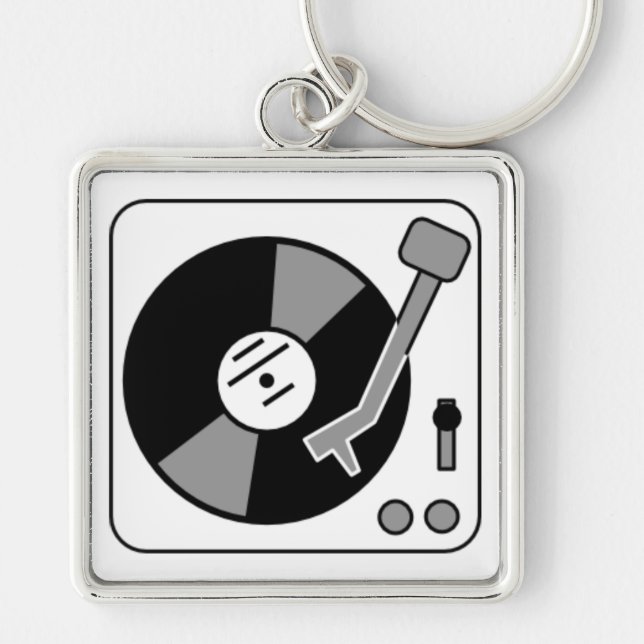 RekordTurntable Schlüsselanhänger (Vorne)