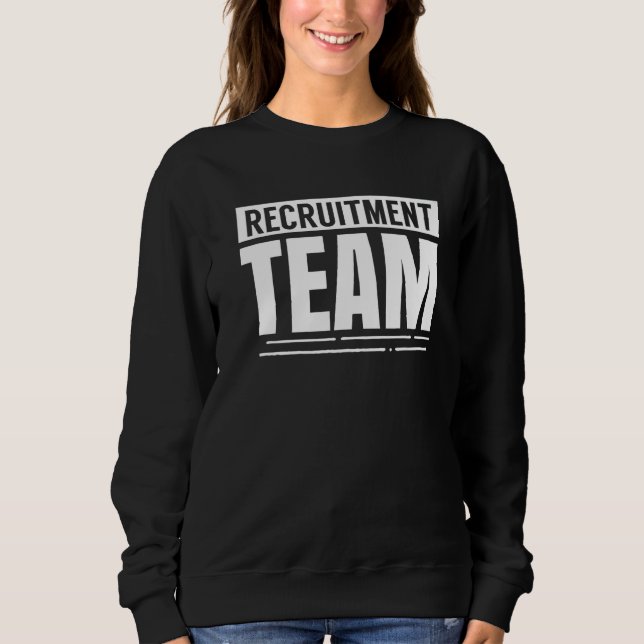 Rekrutierung Team Headhunter Sweatshirt (Vorderseite)