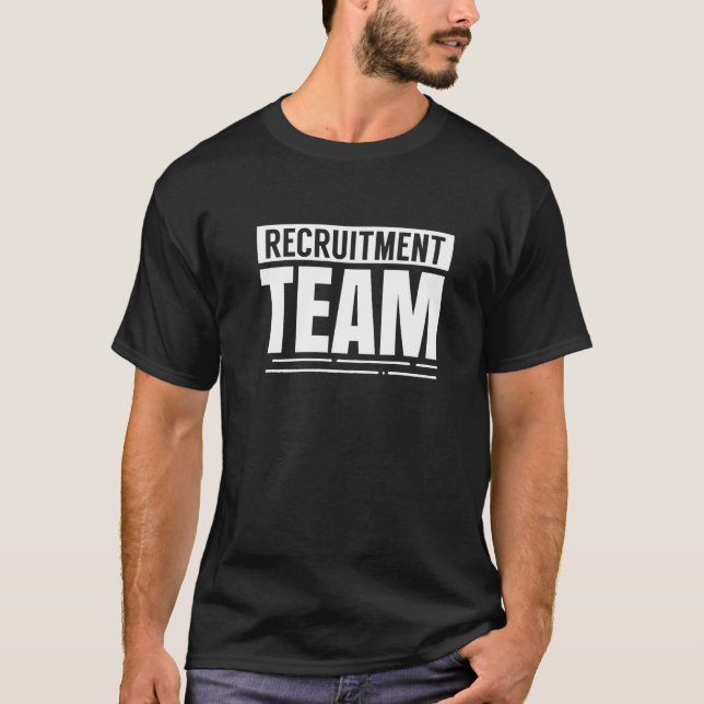 Rekrutierung Team Headhunter T-Shirt (Vorderseite)