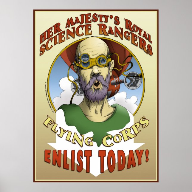 Rekrutierung von Wissenschaftsbereichen Poster (Vorne)