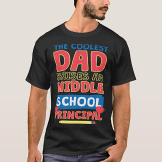 Rektor der Mittelschule Vater für Schulleiter Vate T-Shirt