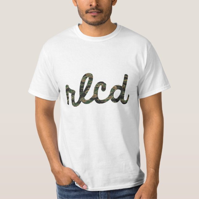 Relaced Camouflage-Druck T-Shirt (Vorderseite)